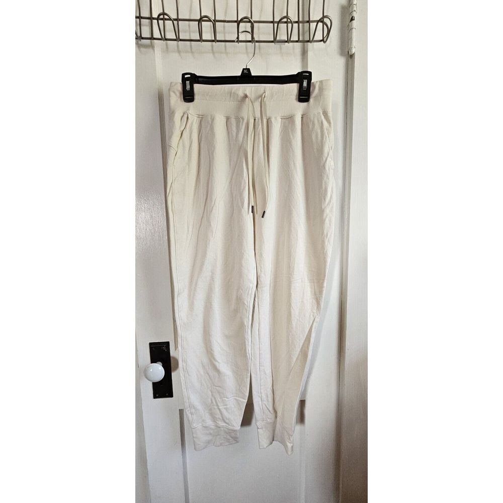 CRZ YOGA Women's Hiking Pants Lightweight Quick Dry Travel Joggersโ Large beige